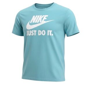 Nike Men’s (L) Light Blue T-Shirt